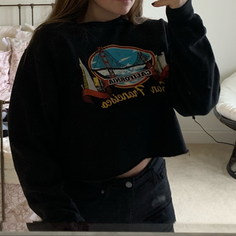 Black San Francisco sweater